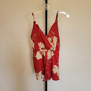 SHEIN Womens Floral  Romper Size M